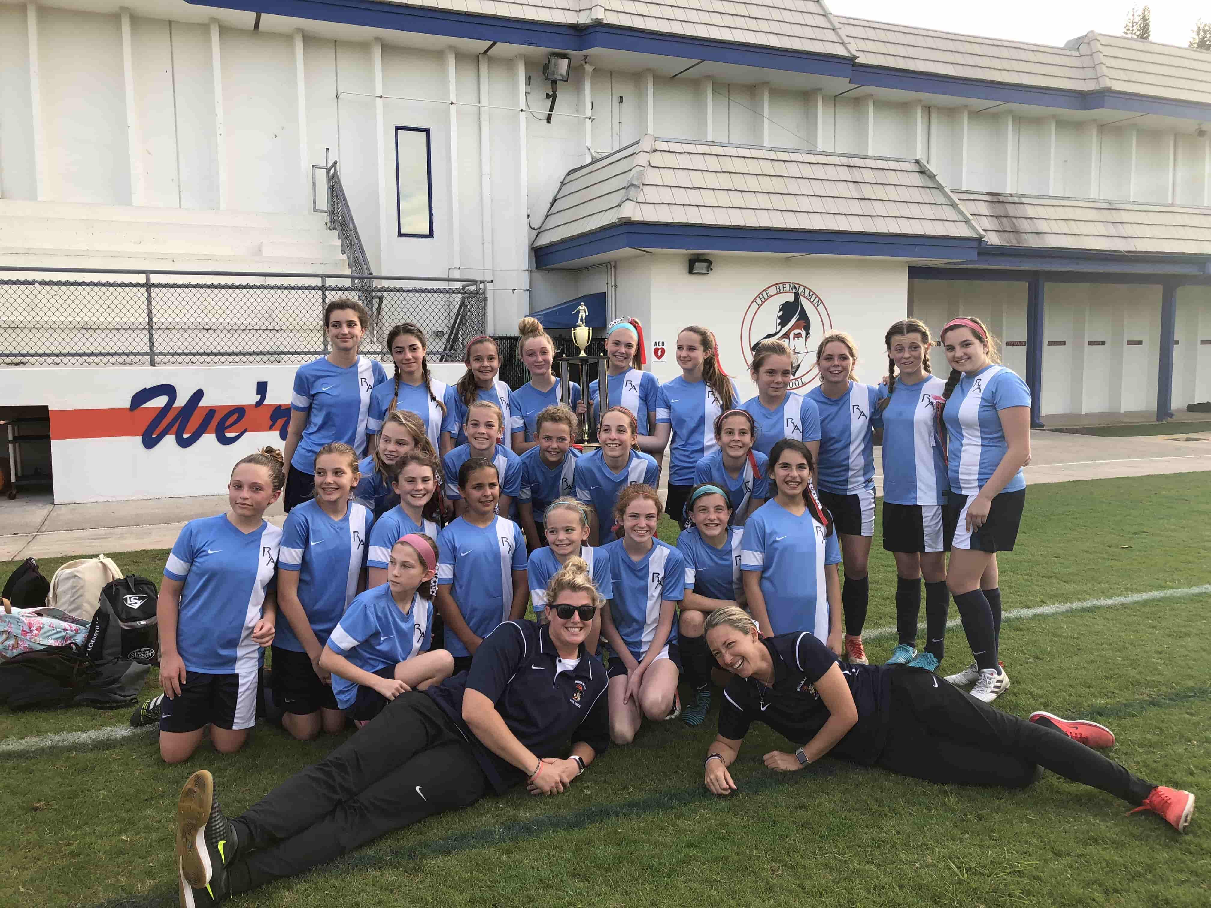 2018 Rosarian Girls Soccer Team