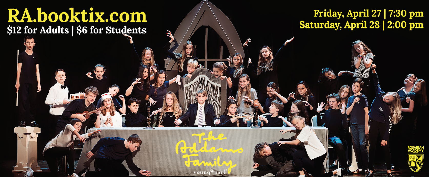 The Addams Family, The 2018 Rosarian Addams Family Musical, Addams
