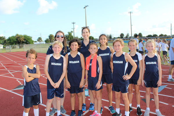 2018 Rosarian Cross Country Team Competes in First Meet
