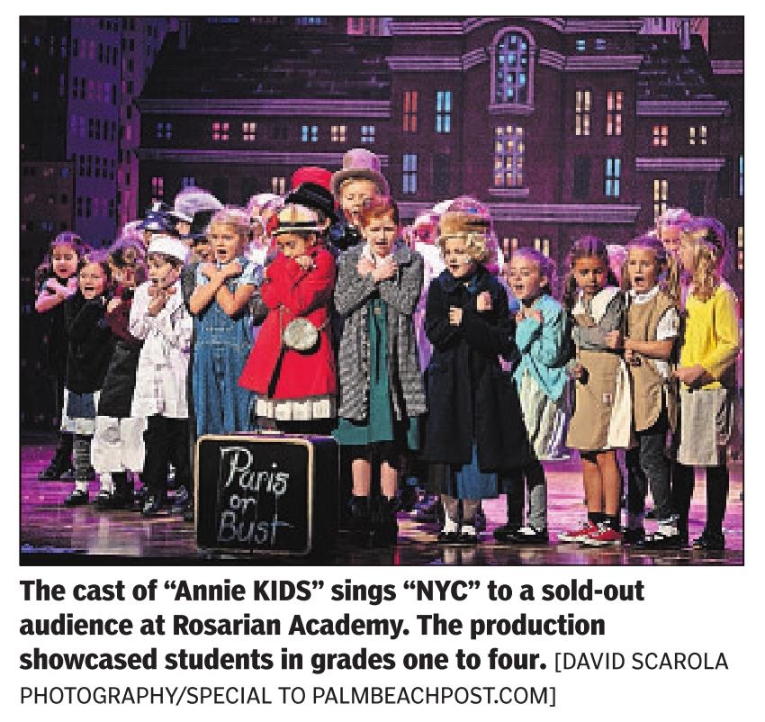 Cast of Annie KIDS sings NYC