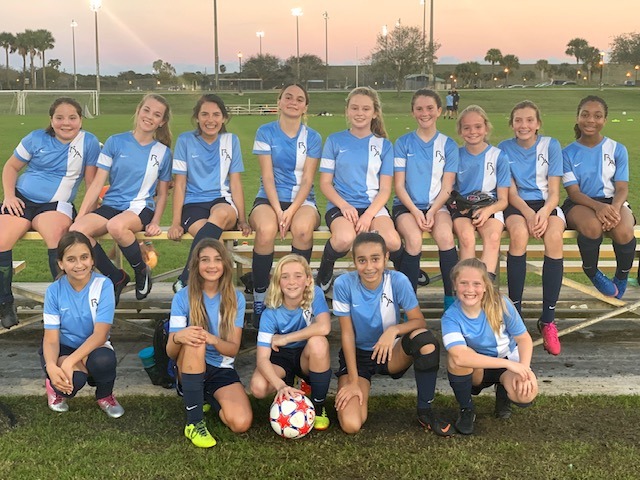 2019 Girls JV Soccer Team