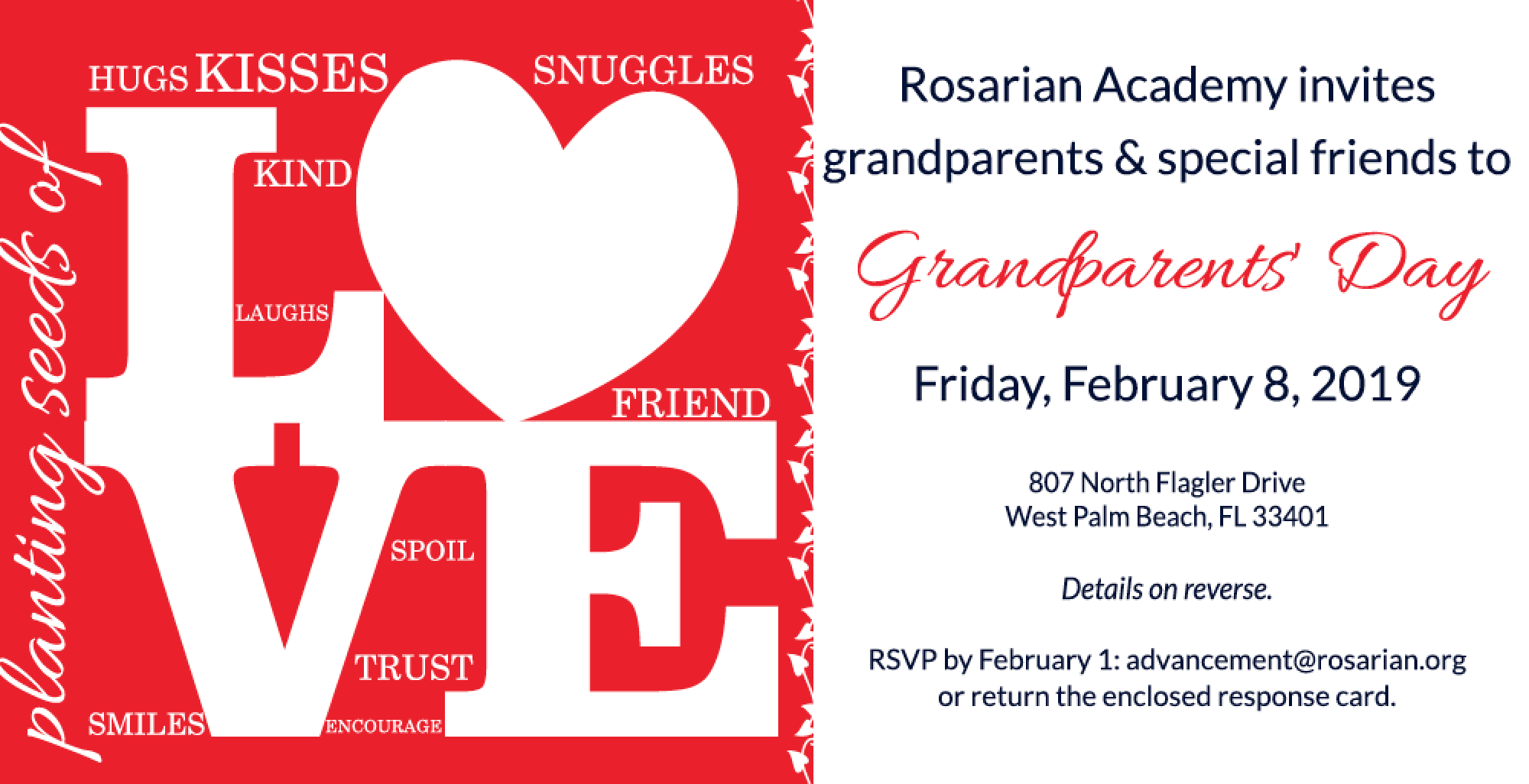 2019 Grandparents Day at Rosarian