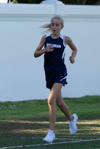 Rosarian Cross Country Team Successful in First Meet