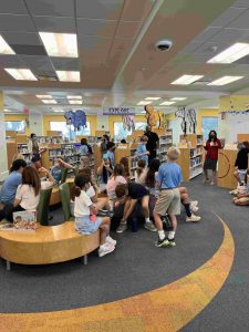 5th Grade Reinforces Learning on Field Trip to Library