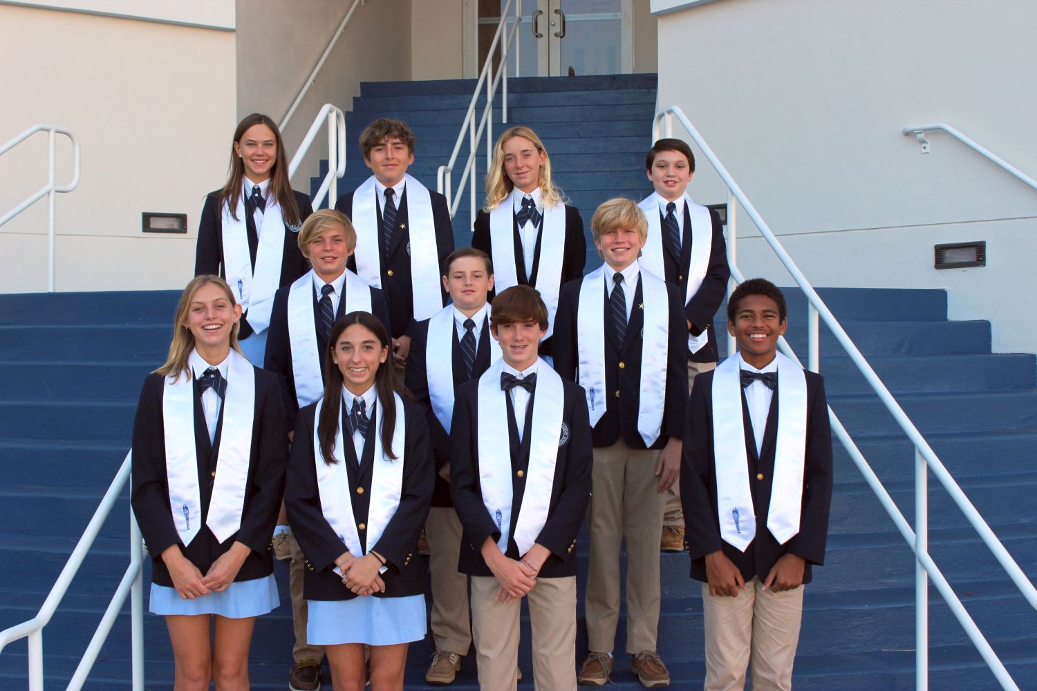 Rosarian Academy Inducts 11 New Honor Society Members