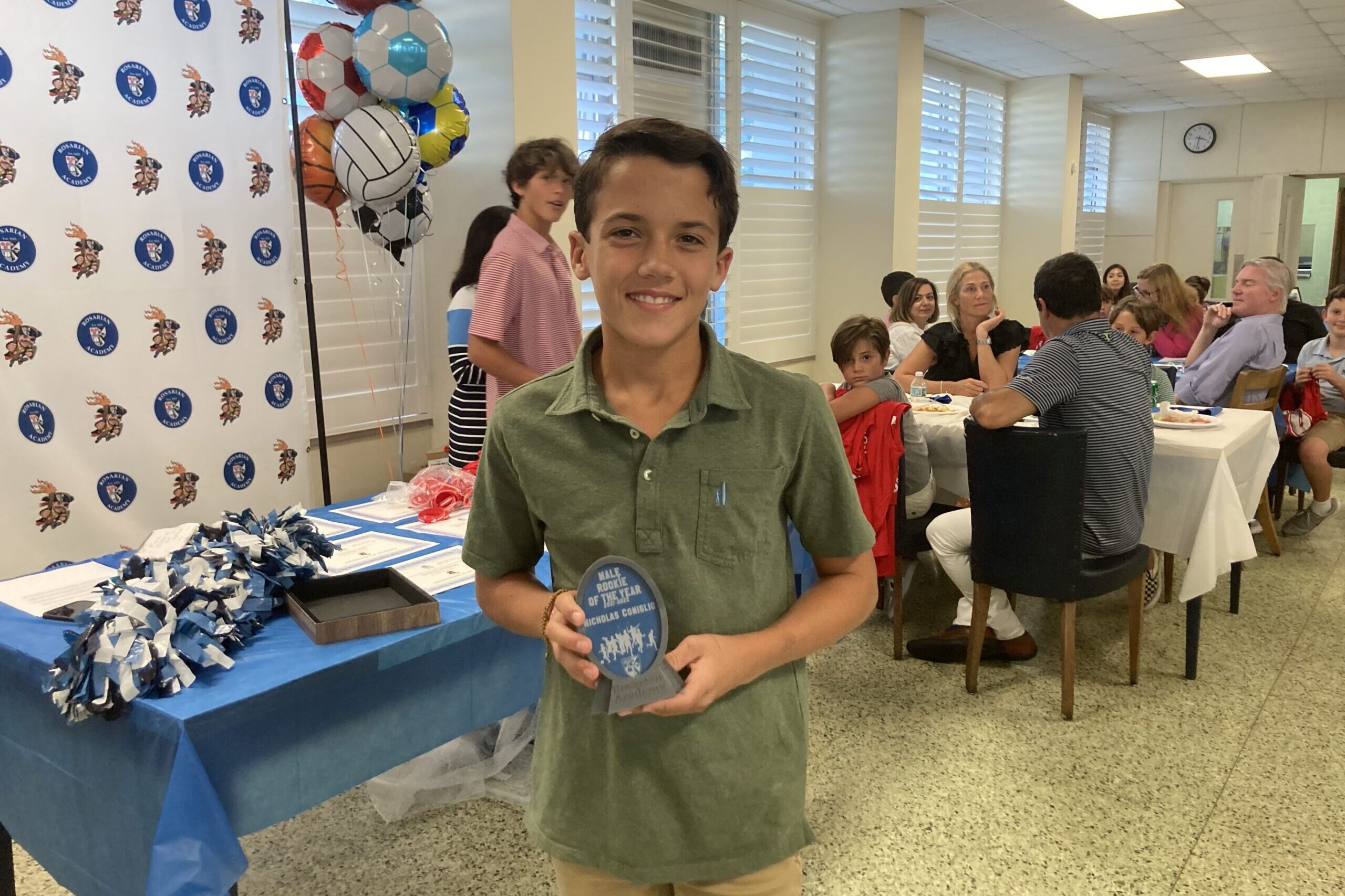 Annual Athletics Banquet Honors Rosarian Student