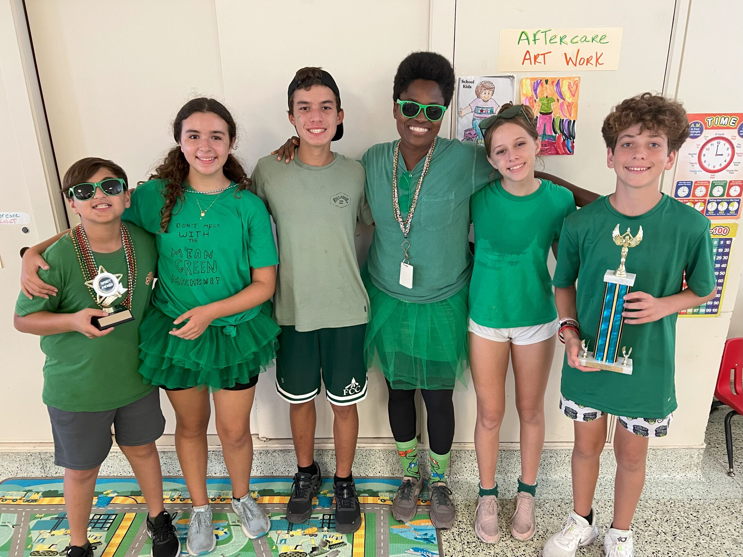 RA in the News! Lots of colors and cheers as Rosarian middle schoolers hold annual Field Day